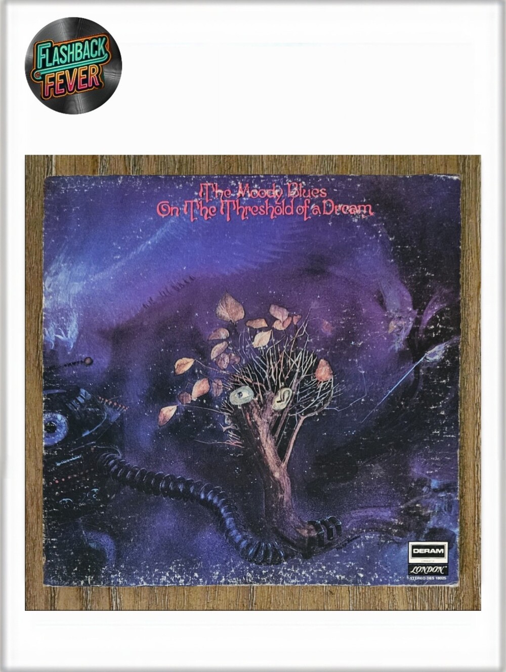 THE MOODY BLUES•On The Threshold Of А Dream•1978 RE CAN Stereo (#DES 18025) LRC